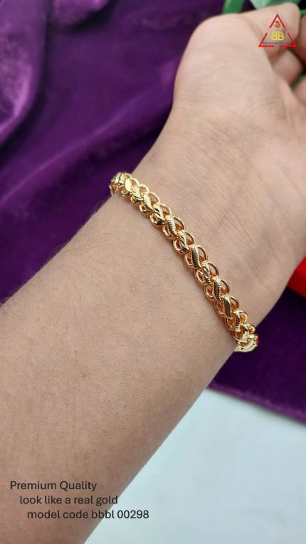 Lotus chain bracelet