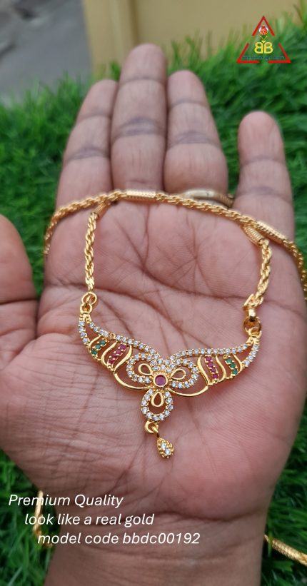 24 inch stone dollar chain