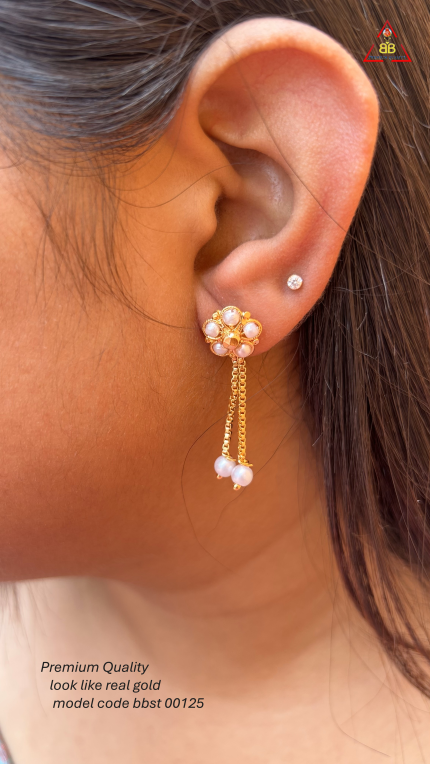pearl fancy stud