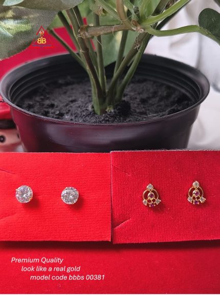 baby stud 2 pair